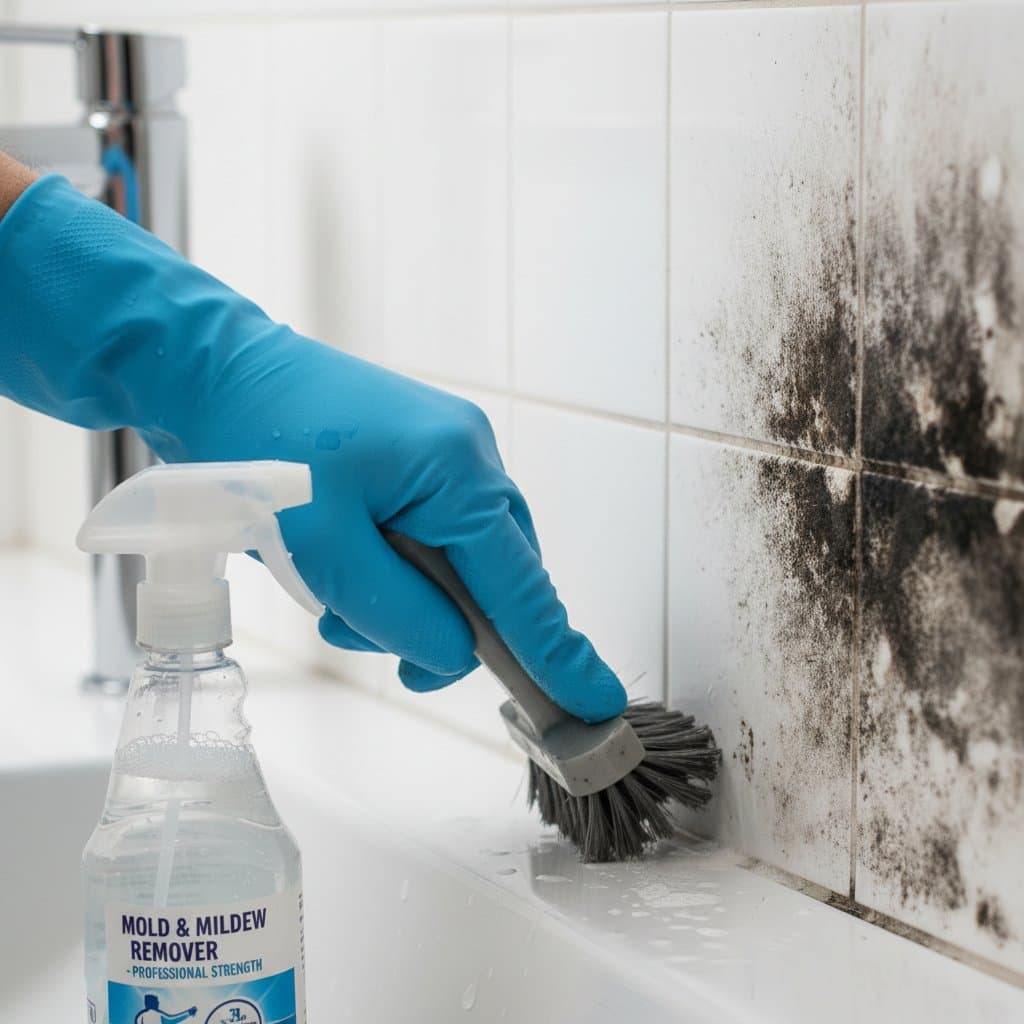 화장실 곰팡이 줄이는 방법: 원인과 관리 포인트 - 입주청소